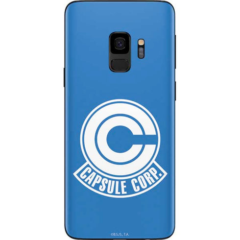 Dragon Ball Z Capsule Corp Galaxy S9 Skin